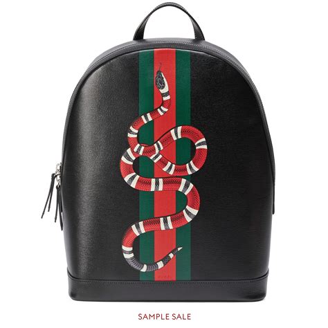 gucci backpack snake fake|Gucci male backpacks.